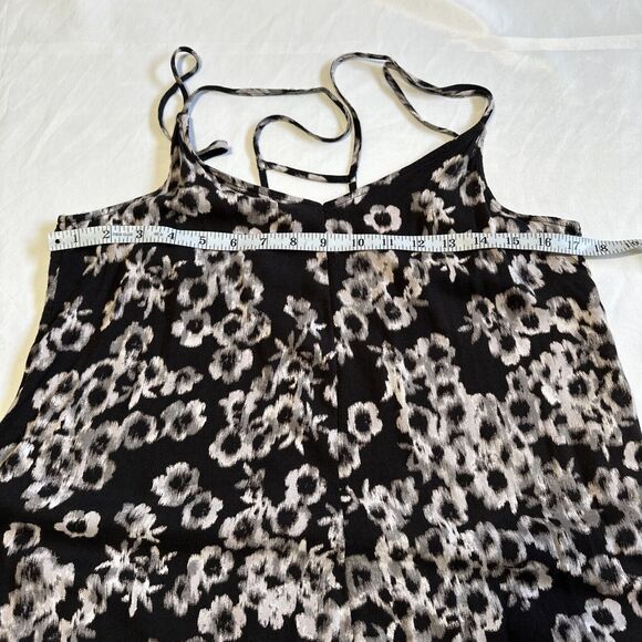 Abercrombie & Fitch ALine Spaghetti Strap Shift Dress Floral Sundress Sz S-M - Picture 7 of 10